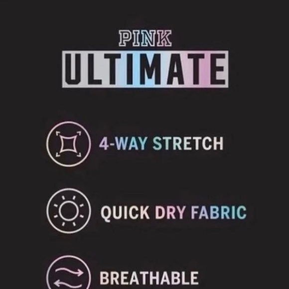 VS PINK Ultimate Pink Camouflage Legging Med - Picture 7 of 9